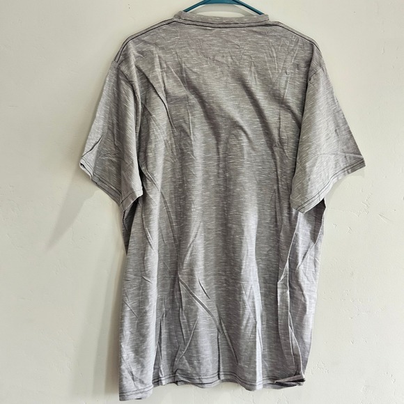 New Orleans Saints Fanatics Heather Gray T-Shirt NFL‎ Football Mens 2XL - Picture 2 of 5